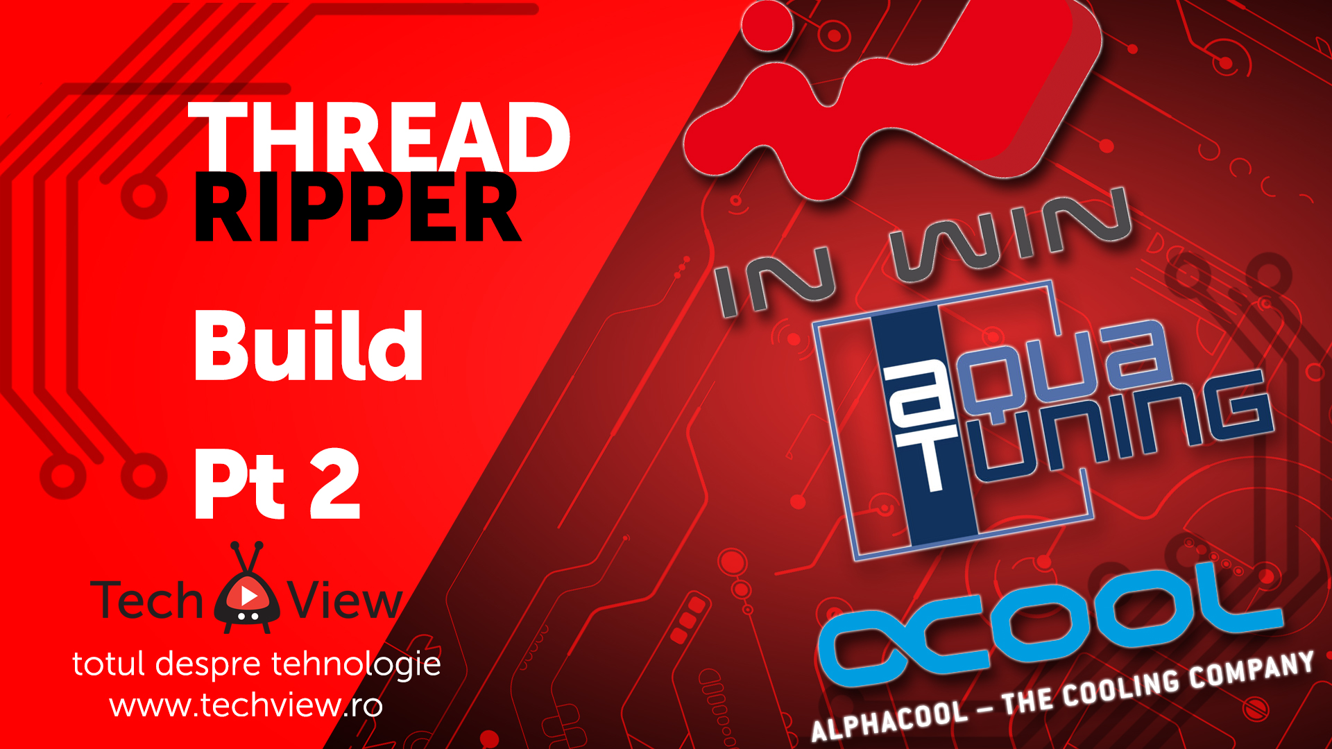 THREADRIPPER Build Pt.2 - Watercooling, Unboxing IN WIN & Alphacool ...