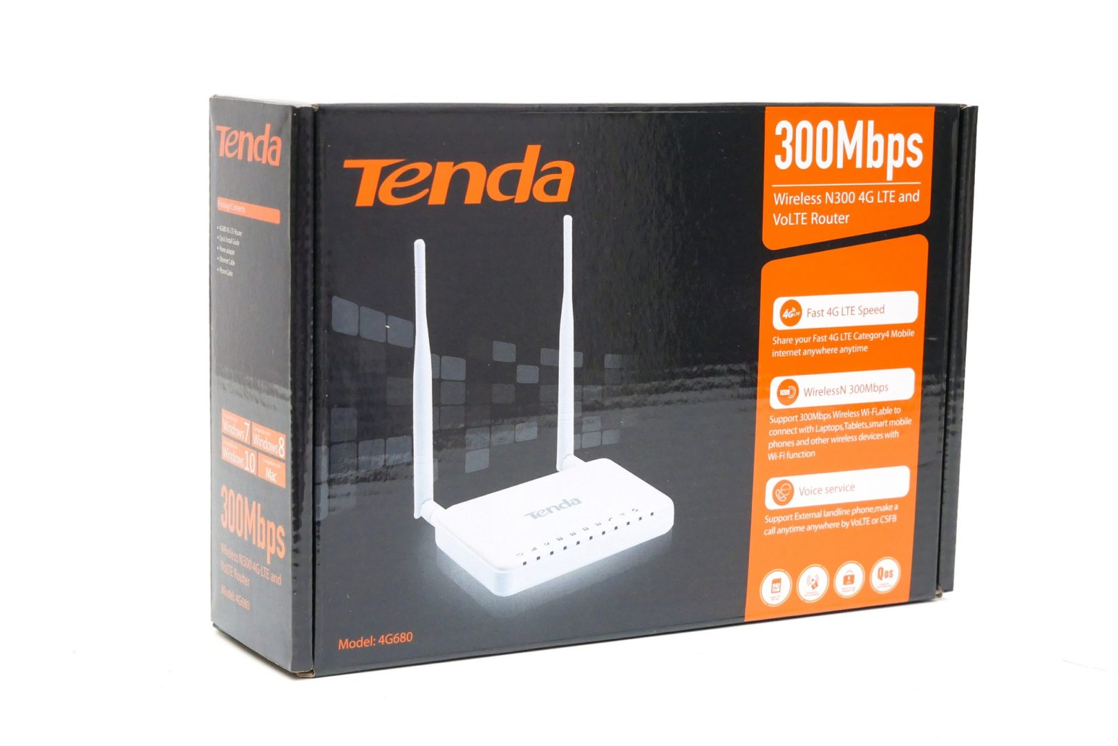 Tenda 4G680, router Wireless, pe fir, 4G, router VoIP all in one - TechView